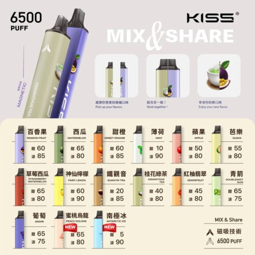 <p><em><strong>KIS5 6500口<br />
拋棄式/一次性</strong></em></p>