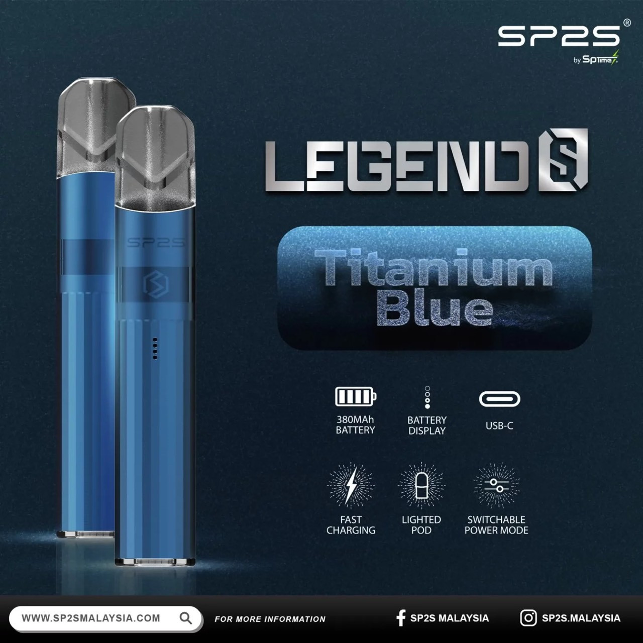 <p><em><strong>SP2S 鈦色主機<br />
一代通用/兩段式功率</strong></em></p>